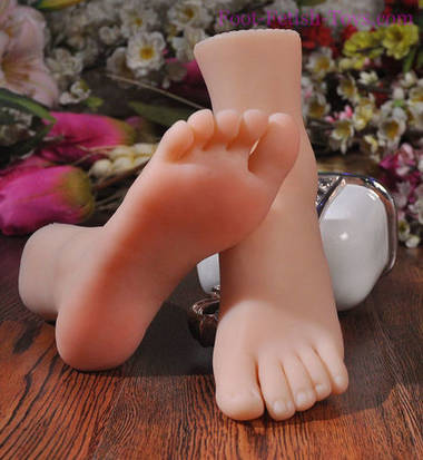 lady feet silicone