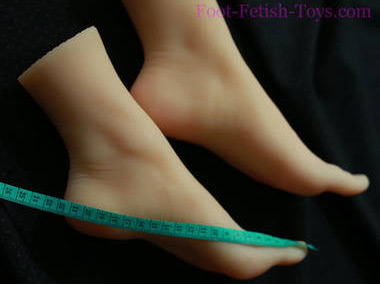 silicone Female feet