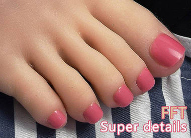 lady feet silicone